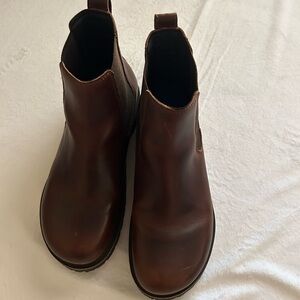 Birkenstock Highwood Slip on Dark Brown Ankle Boots